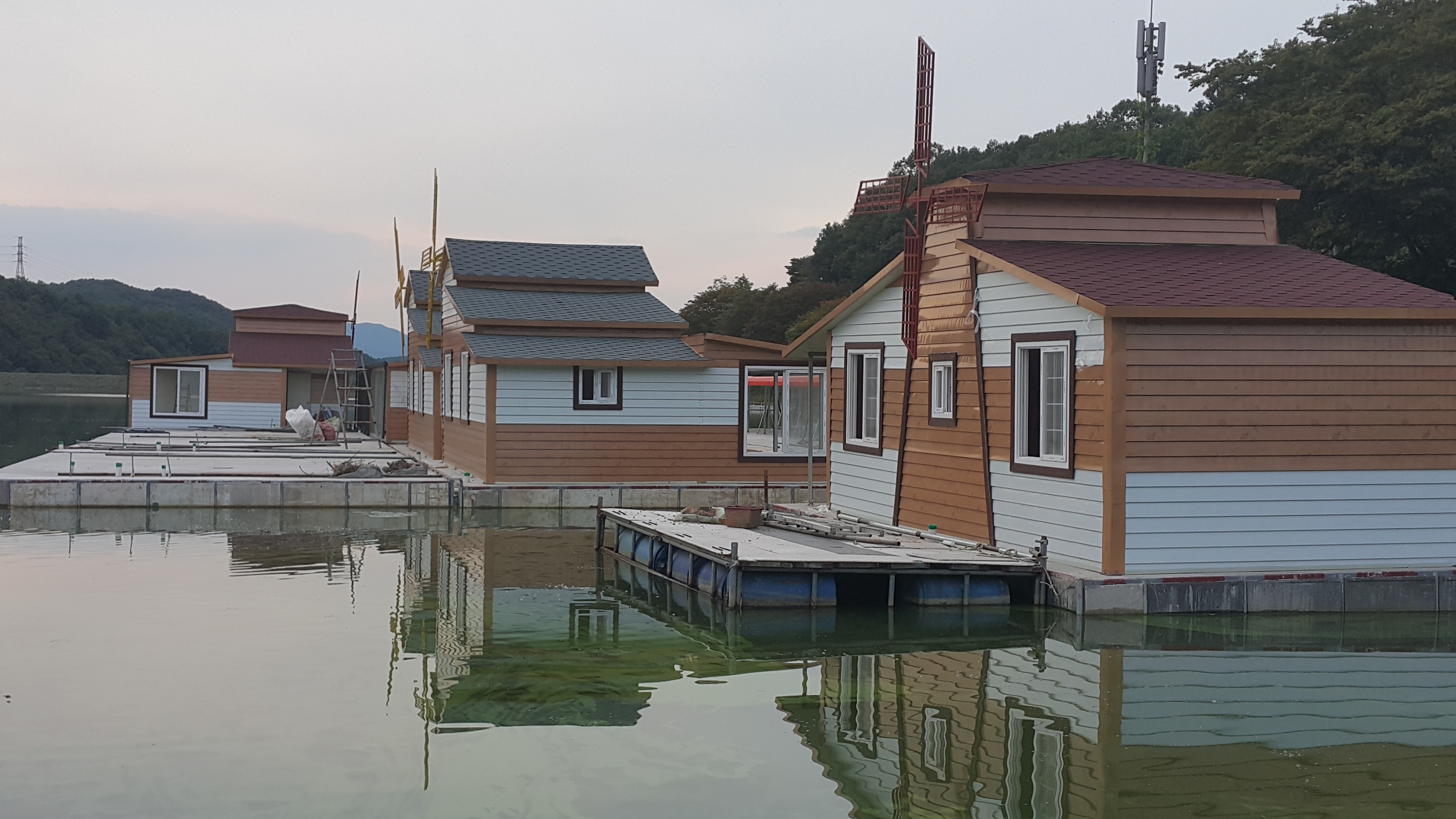 용인 낚시터 방갈로(건식)